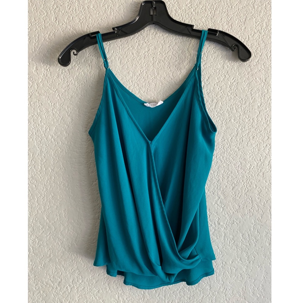 Lush Size XS Teal Blouse
